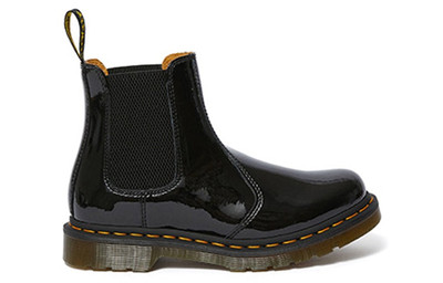 Dr. Martens (WMNS) Dr. Martens 2976 Patent Leather Chelsea Boots 'Black' 25278001 outlook