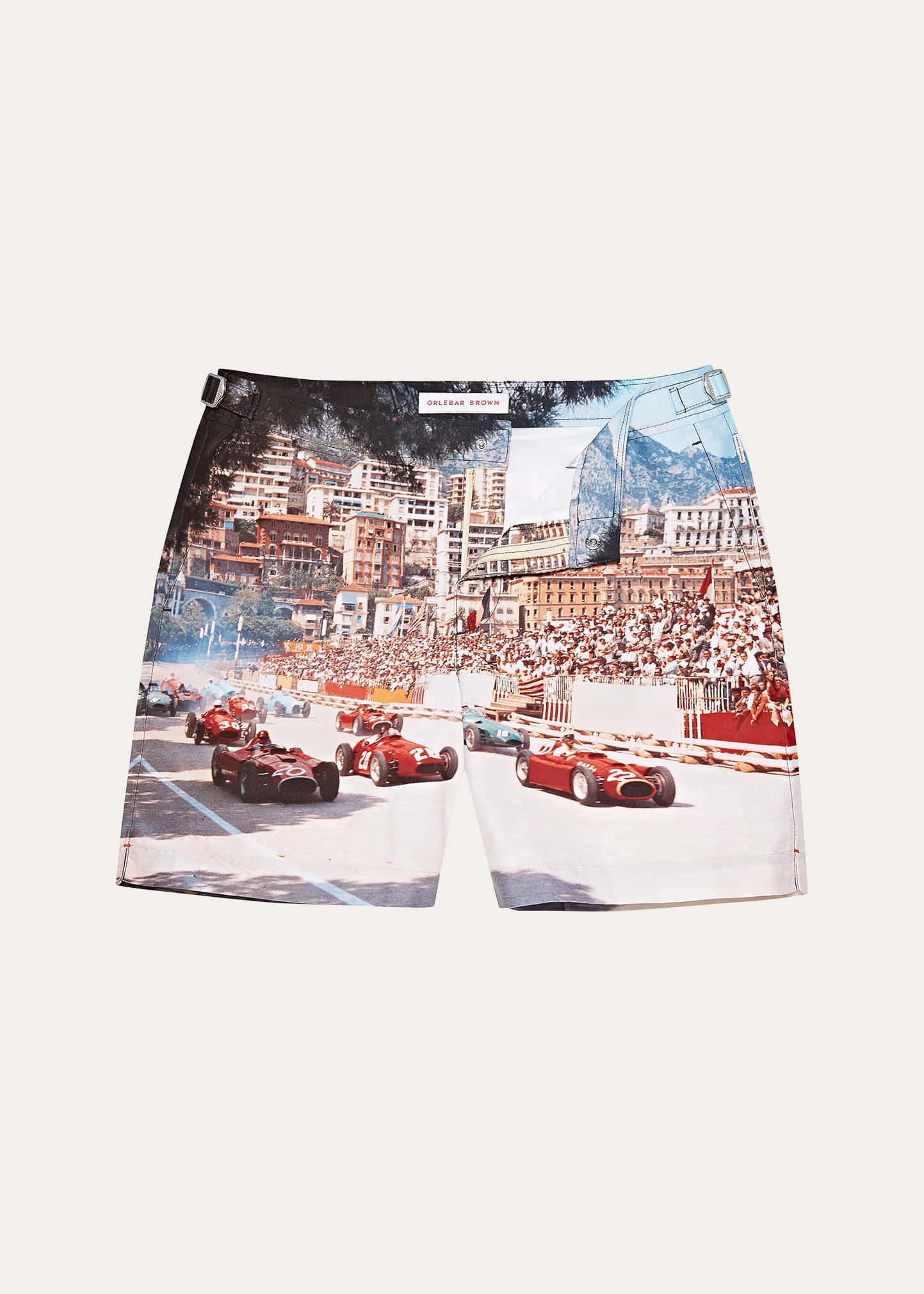 Men's Bulldog Photographic Swim Shorts - 1