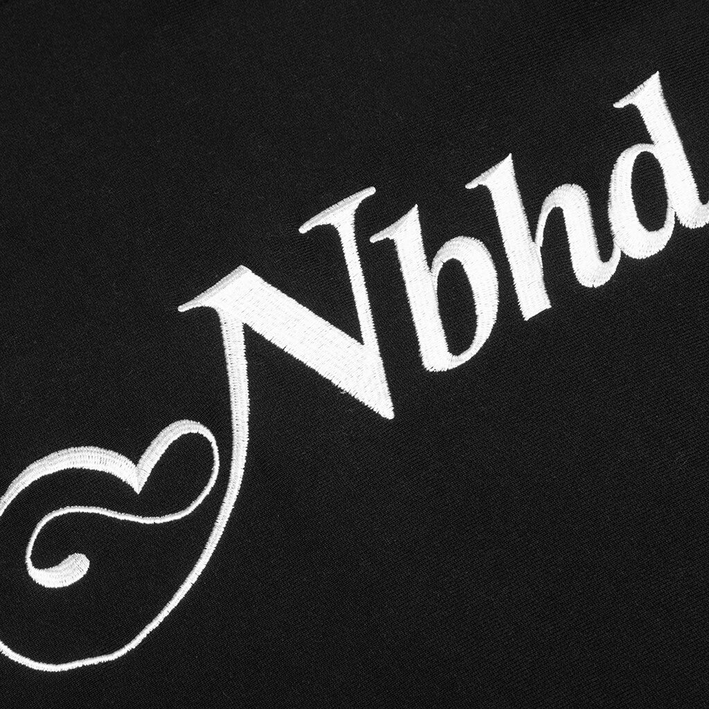NEIGHBORHOOD JERSEY / C-HOODED L/S - BLACK - 3