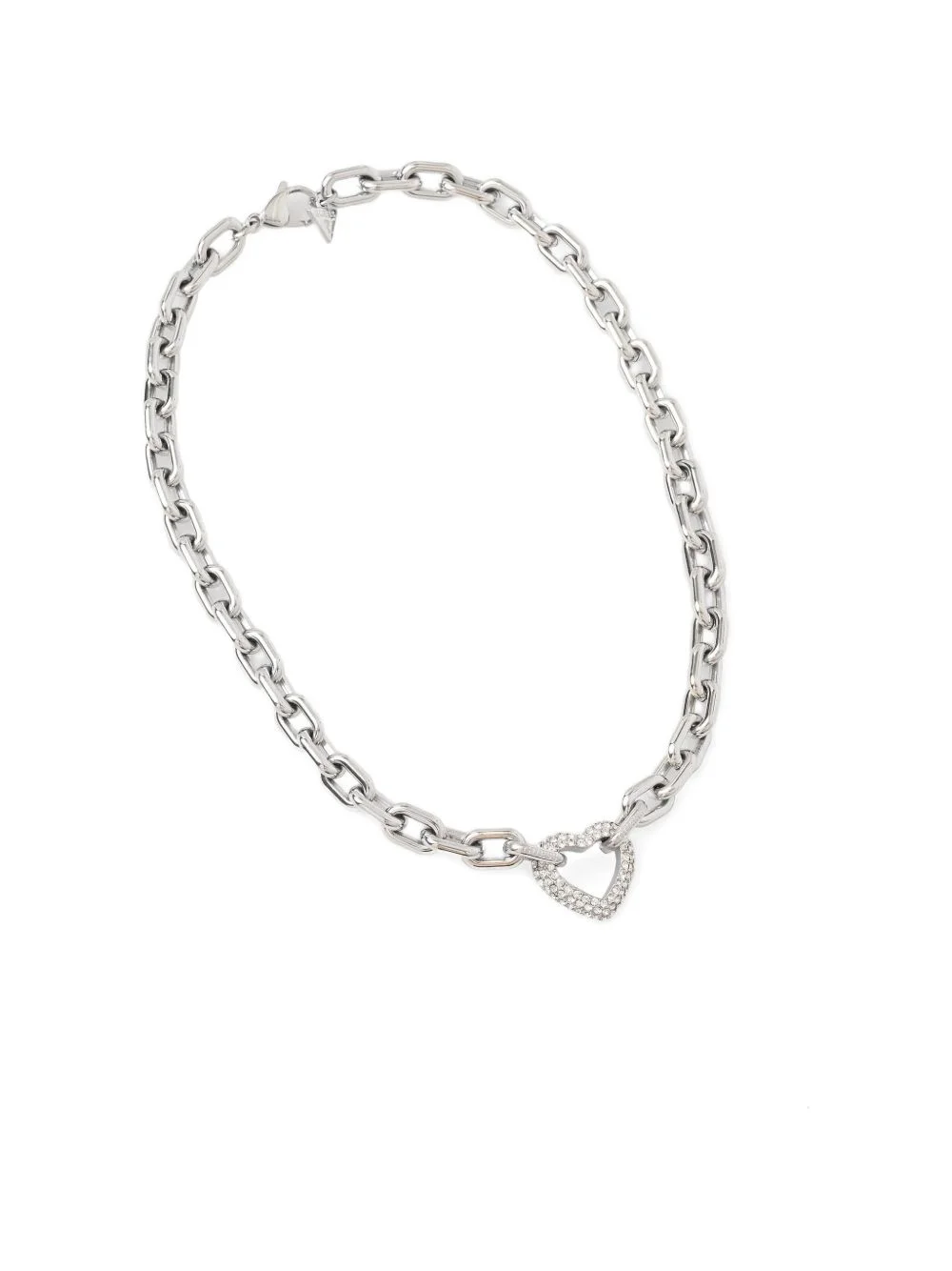 Beloved crystal-embellished heart-pendant necklace - 1