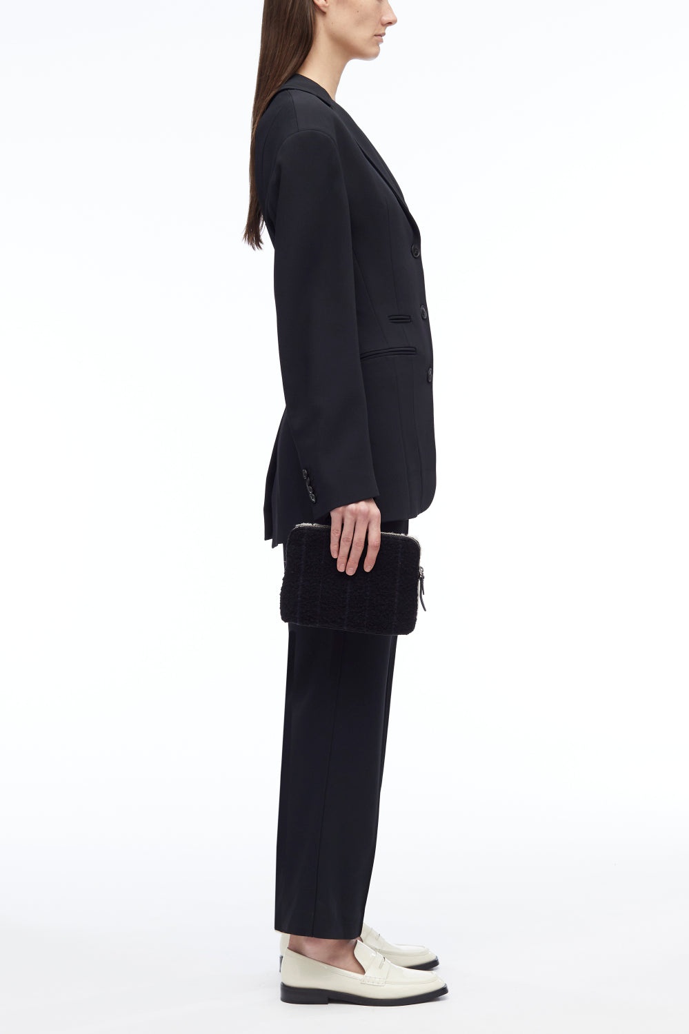 Matte Crepe Cinched Blazer - 6