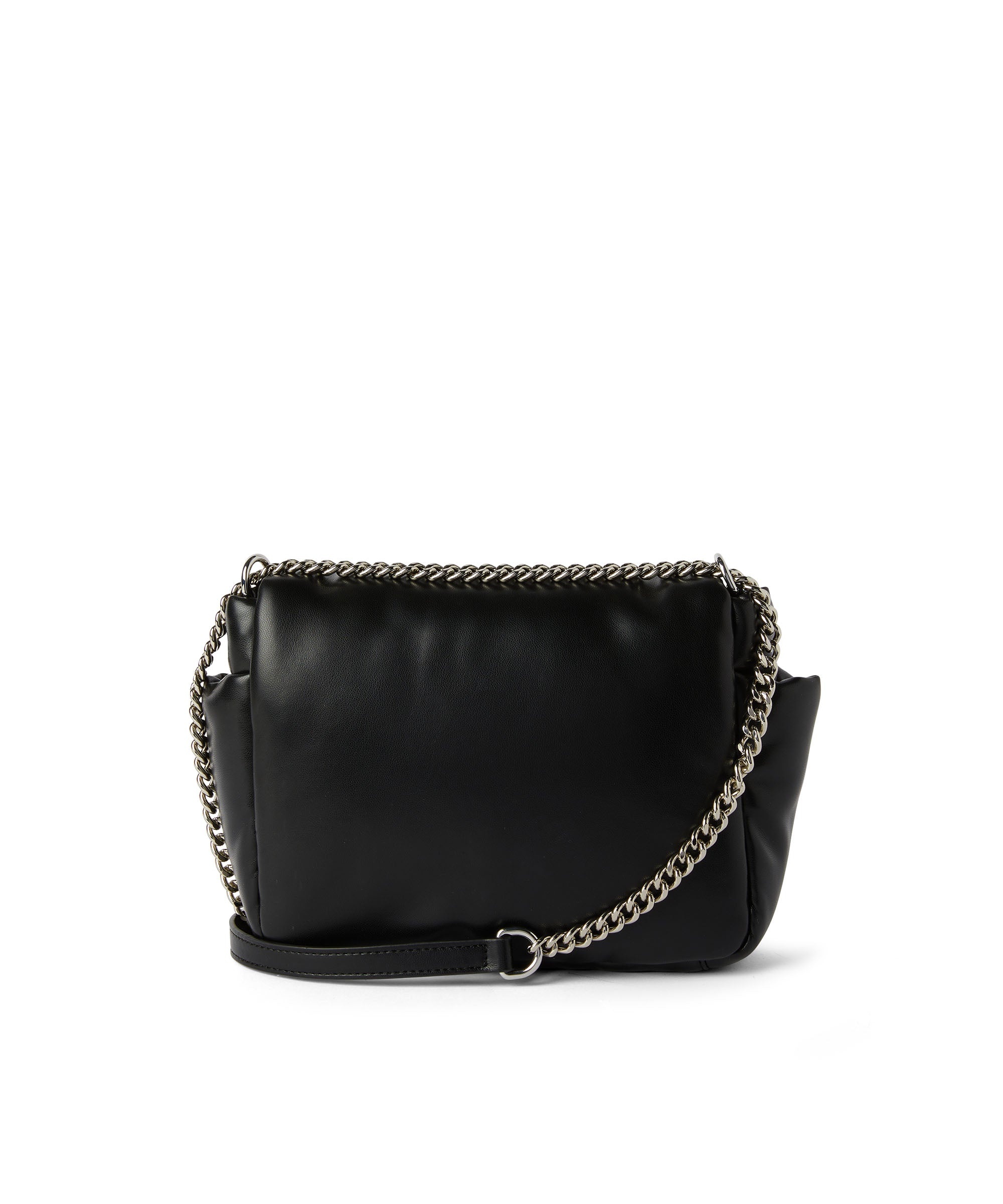 Puffer handbag with snap - 2