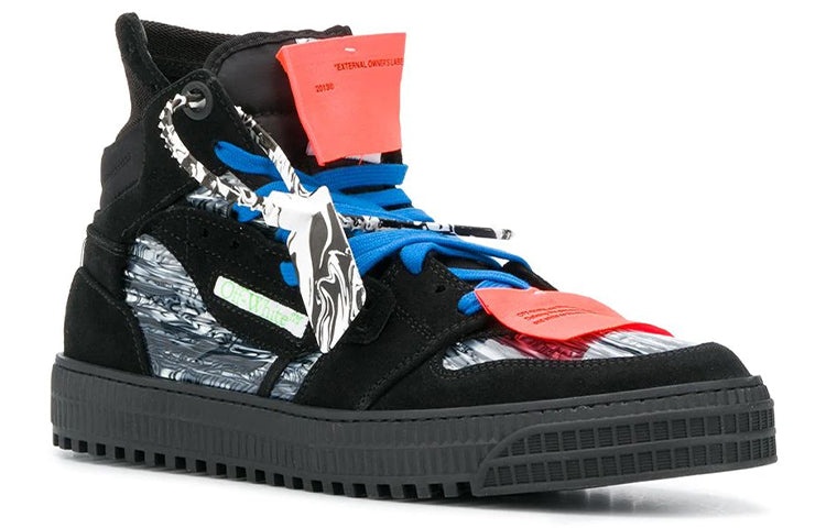 Off-White Off-Court High 'Black Optical White' OMIA065F20LEA0011002 - 2