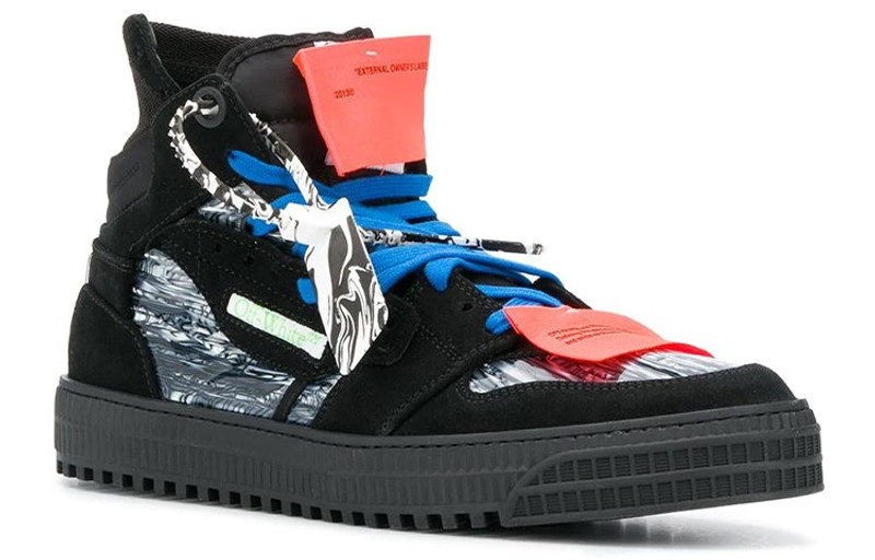 Off-White Off-White Off-Court High 'Black Optical White' OMIA065F20LEA0011002 outlook