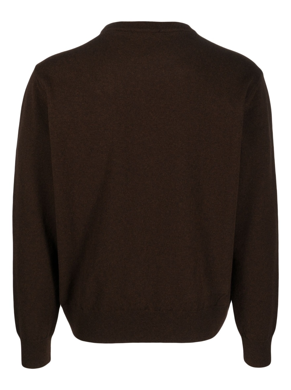 crew neck wool jumper - 2