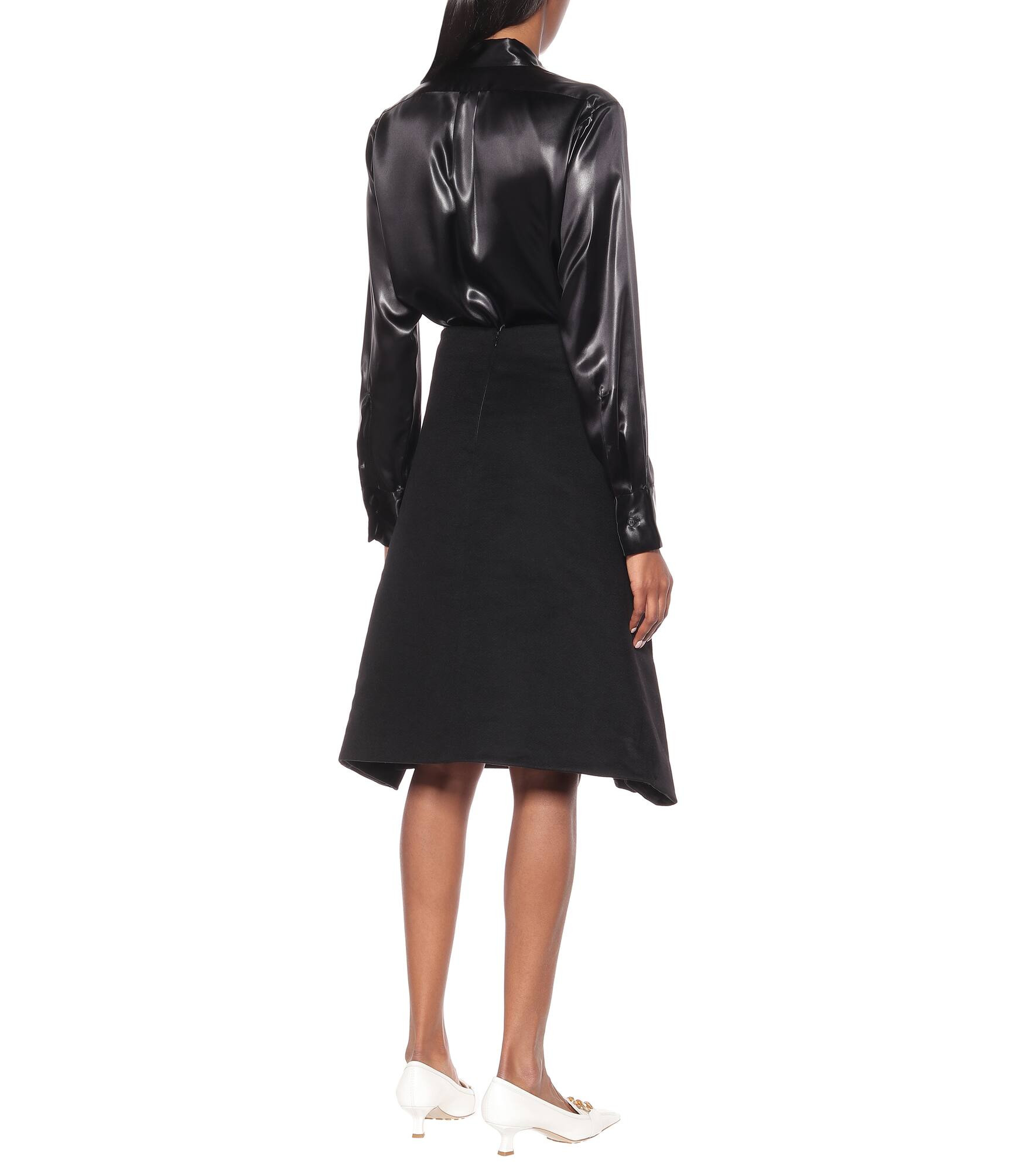 Embellished cashmere skirt - 3