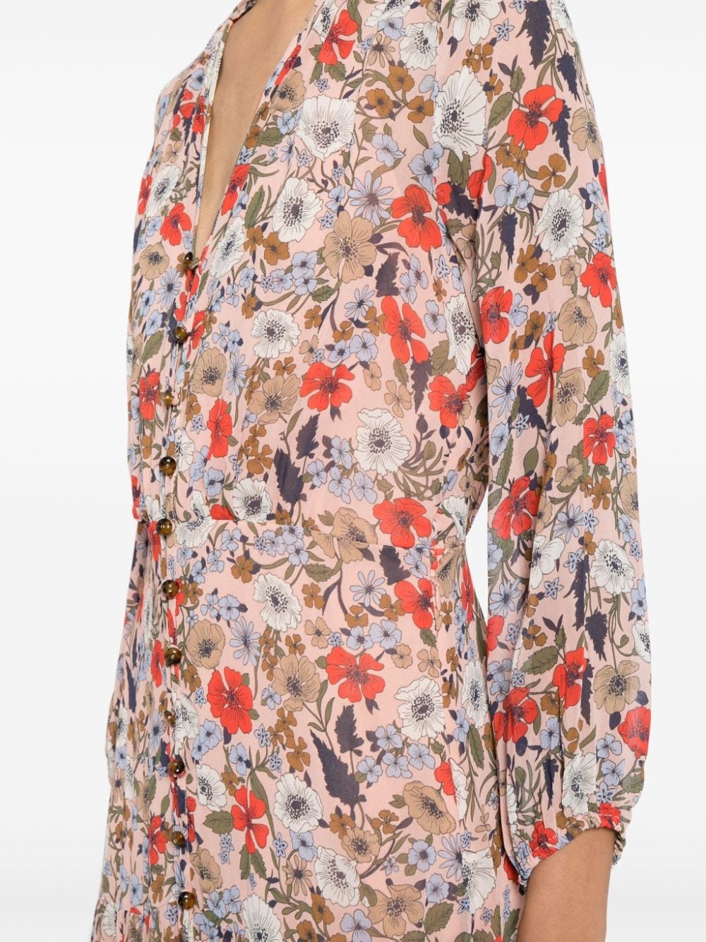 Zovich floral-print dress - 5