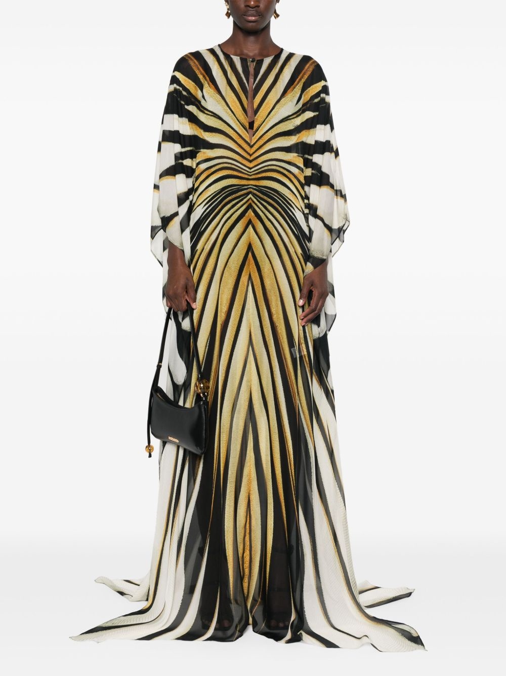 silk kaftan dress - 2