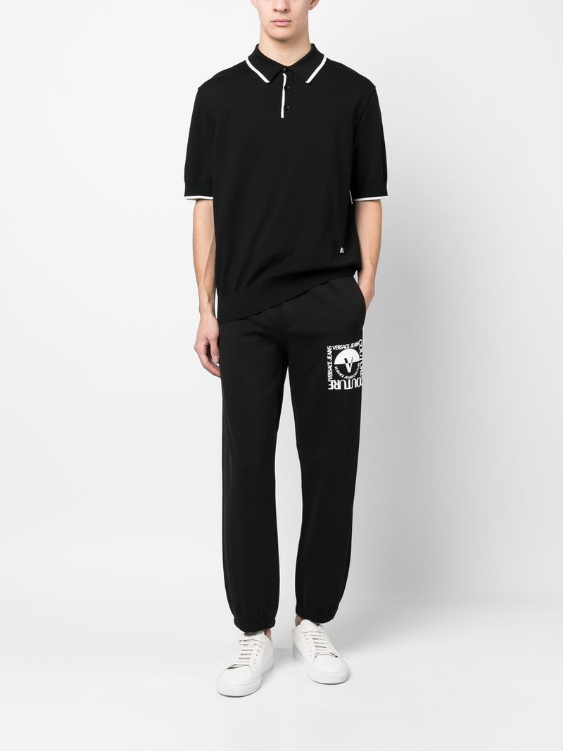 VERSACE JEANS COUTURE logo-print track pants outlook
