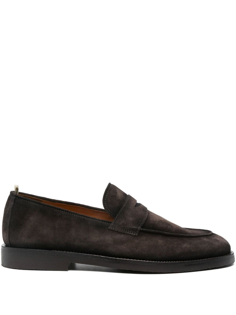 penny suede loafers 1