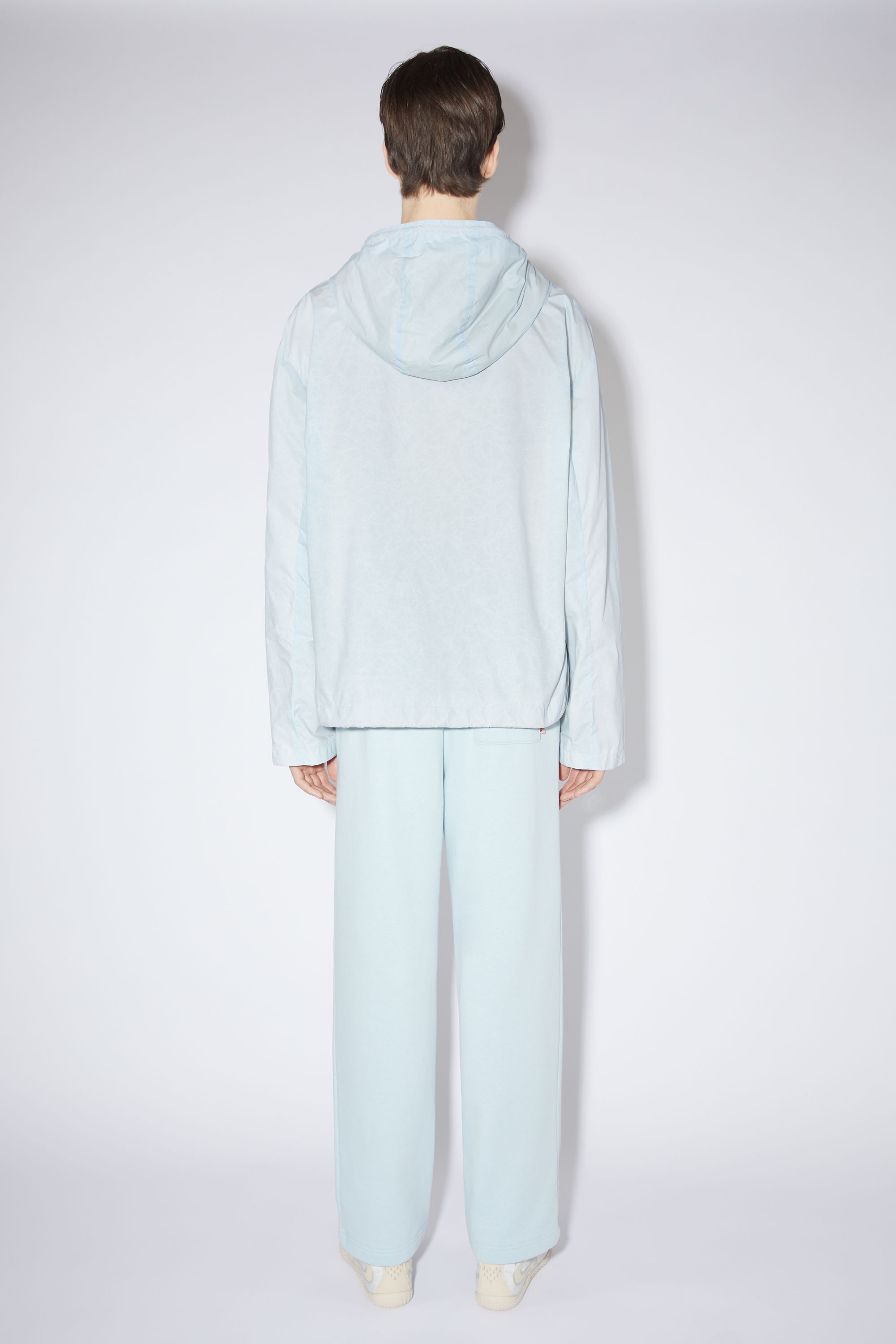 Hooded jacket - Dusty blue - 3