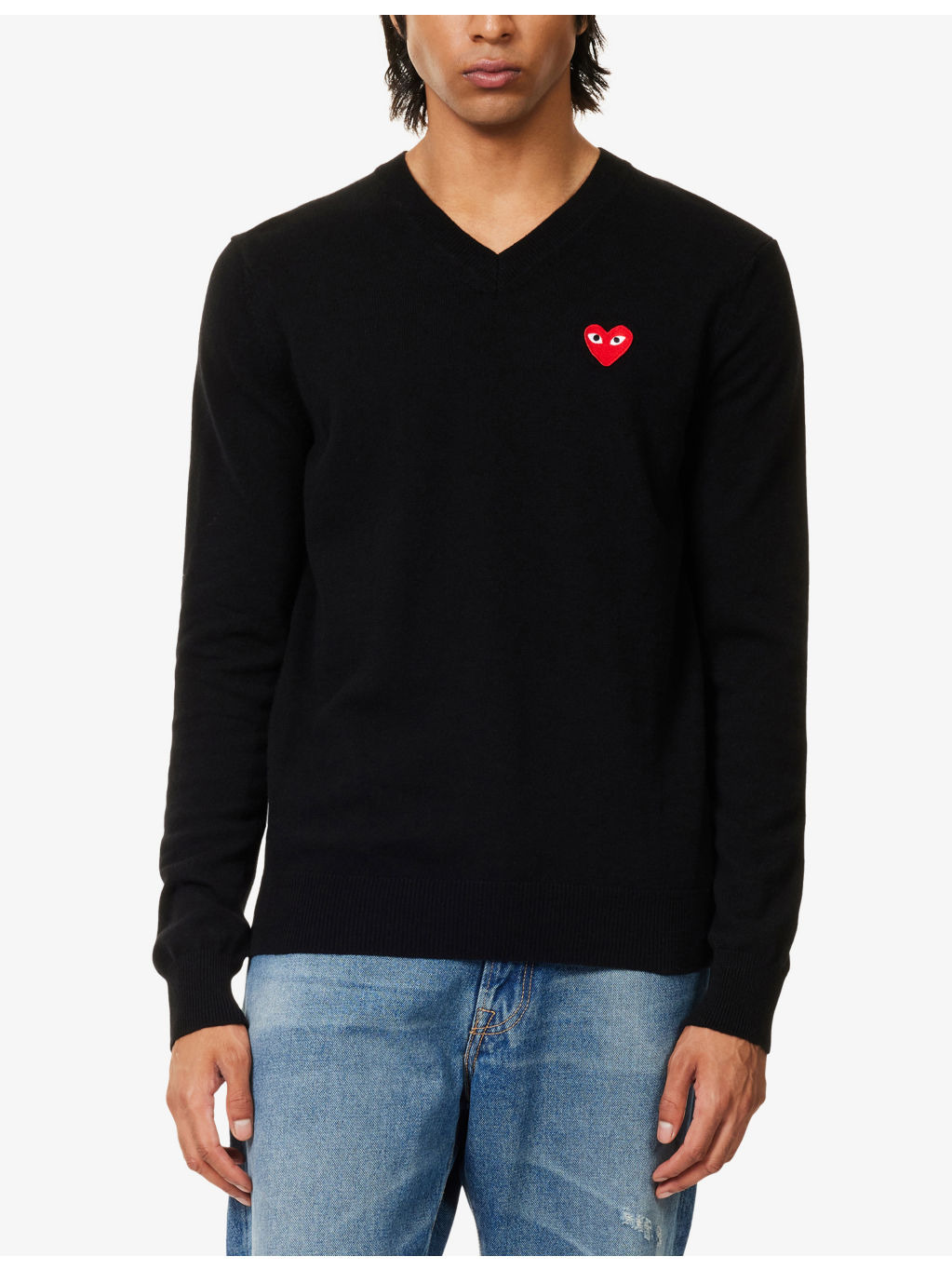 PLAY V-Neck Wool Jumper - 3