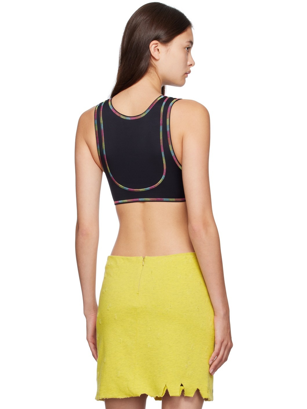Black Rainbow Miami Sports Top - 3