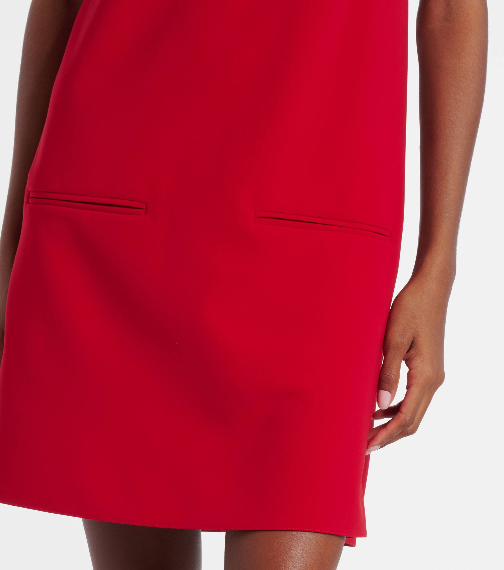 Heritage halterneck crêpe minidress - 5