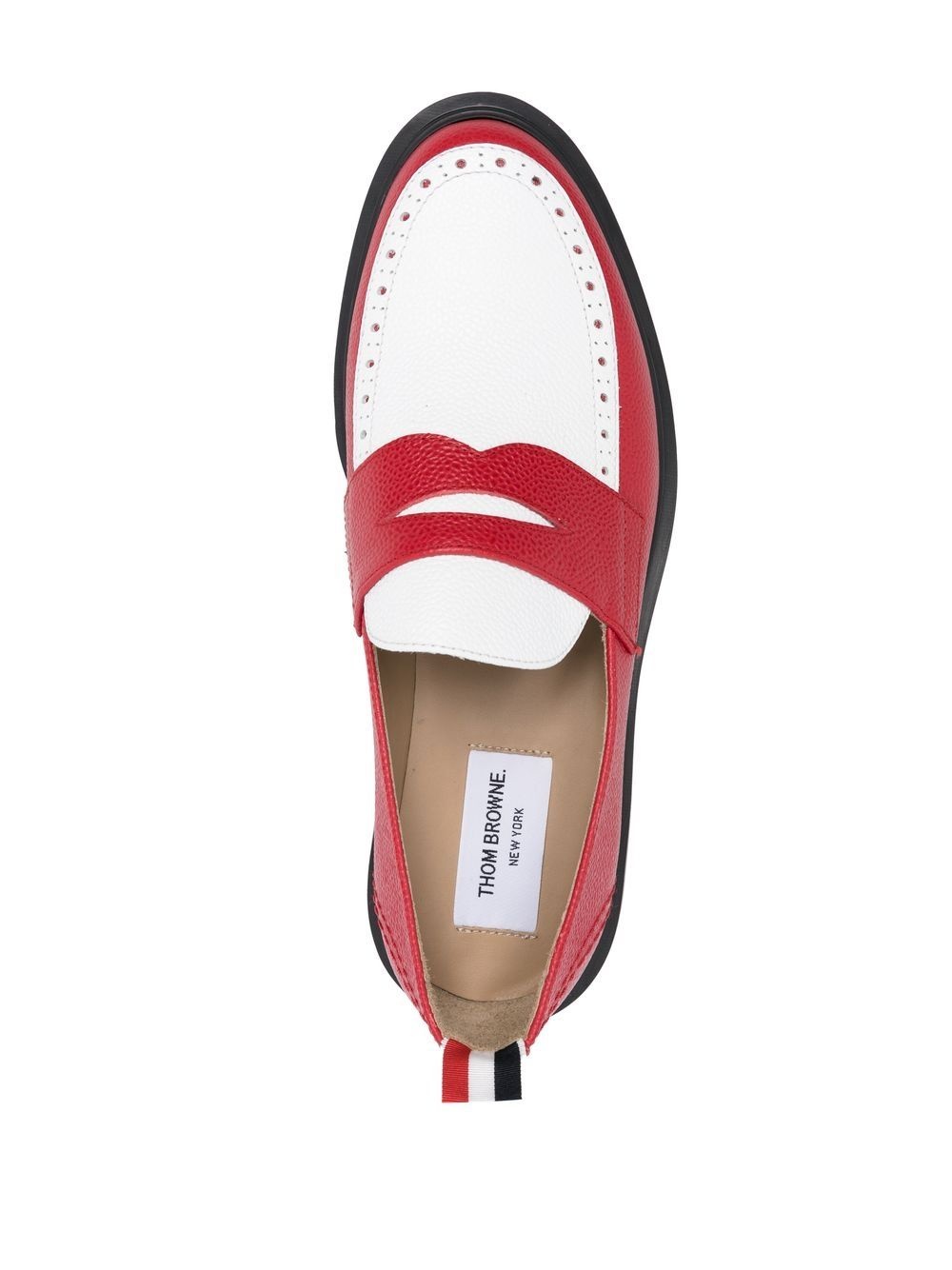 classic penny leather loafers - 4