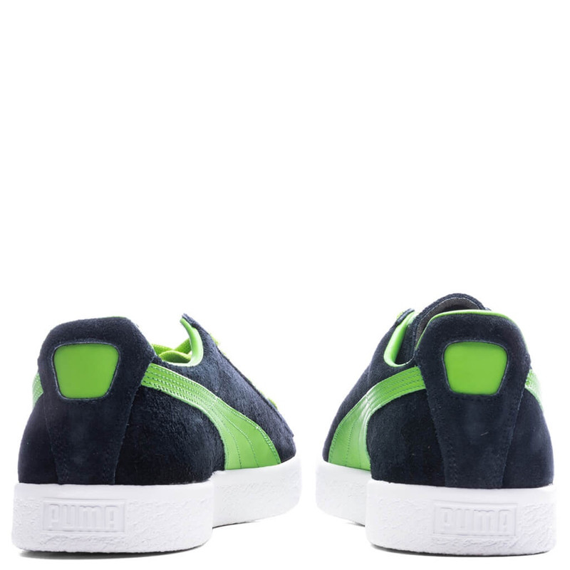 PUMA CLYDE CLYDEZILLA MIJ - NAVY/LIME SMASH outlook