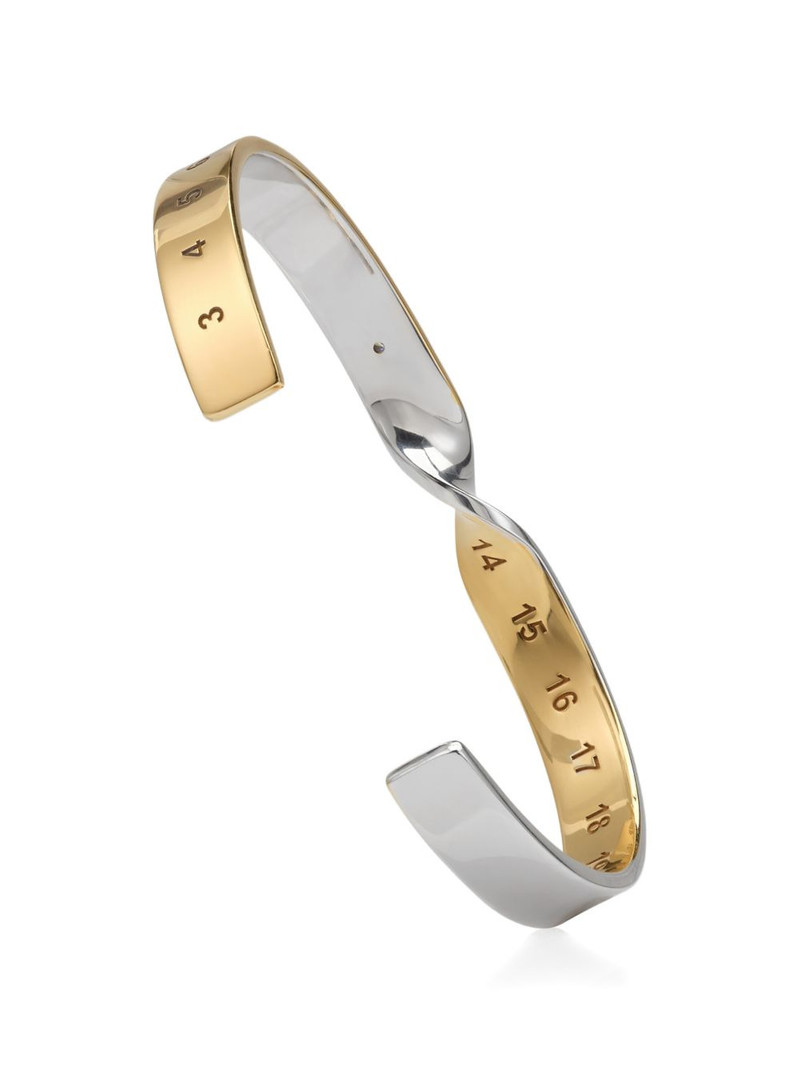 Maison Margiela numeric twisted bracelet outlook