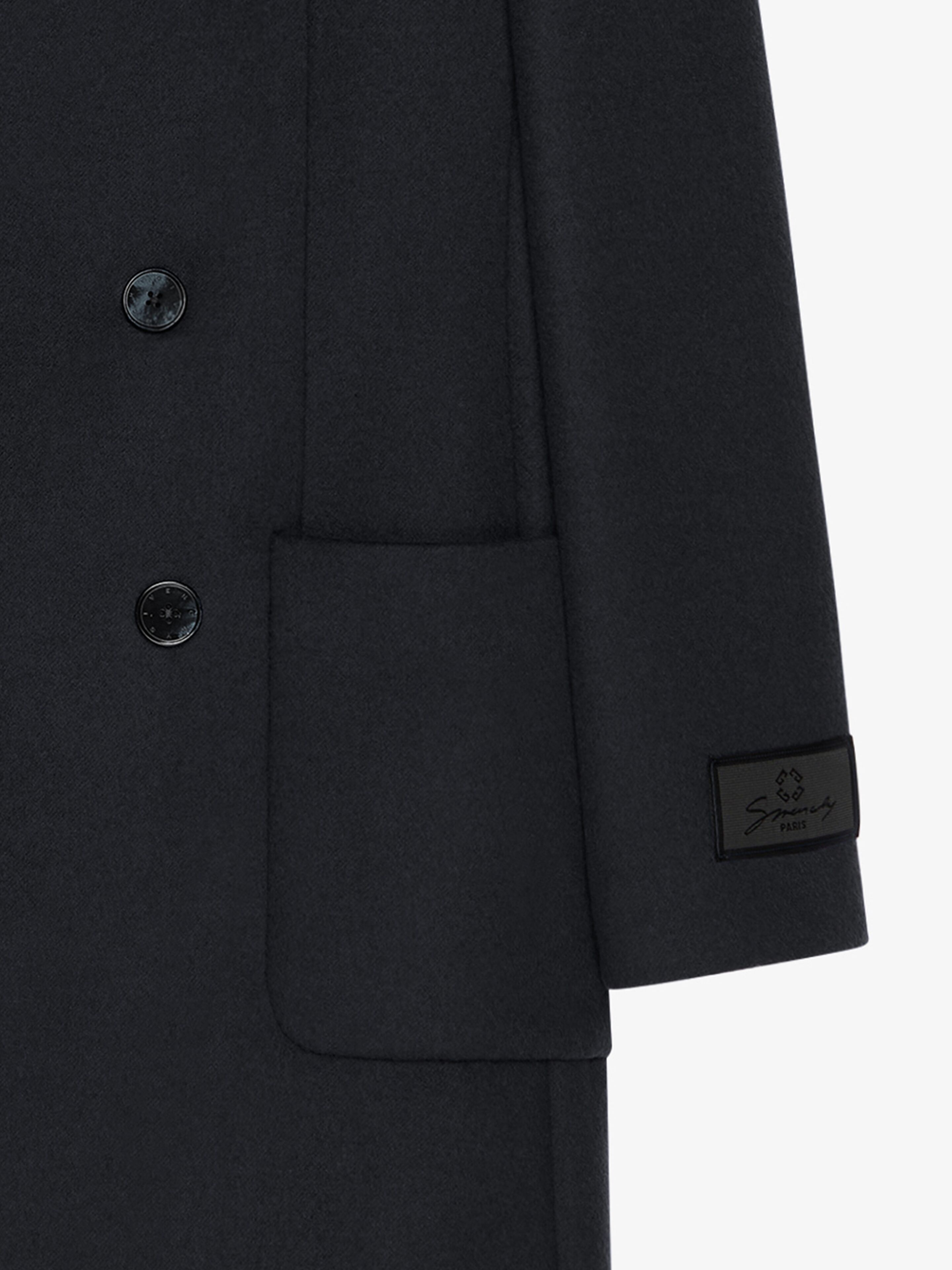 COAT IN DOUBLE FACE WOOL AND CASHMERE - 2