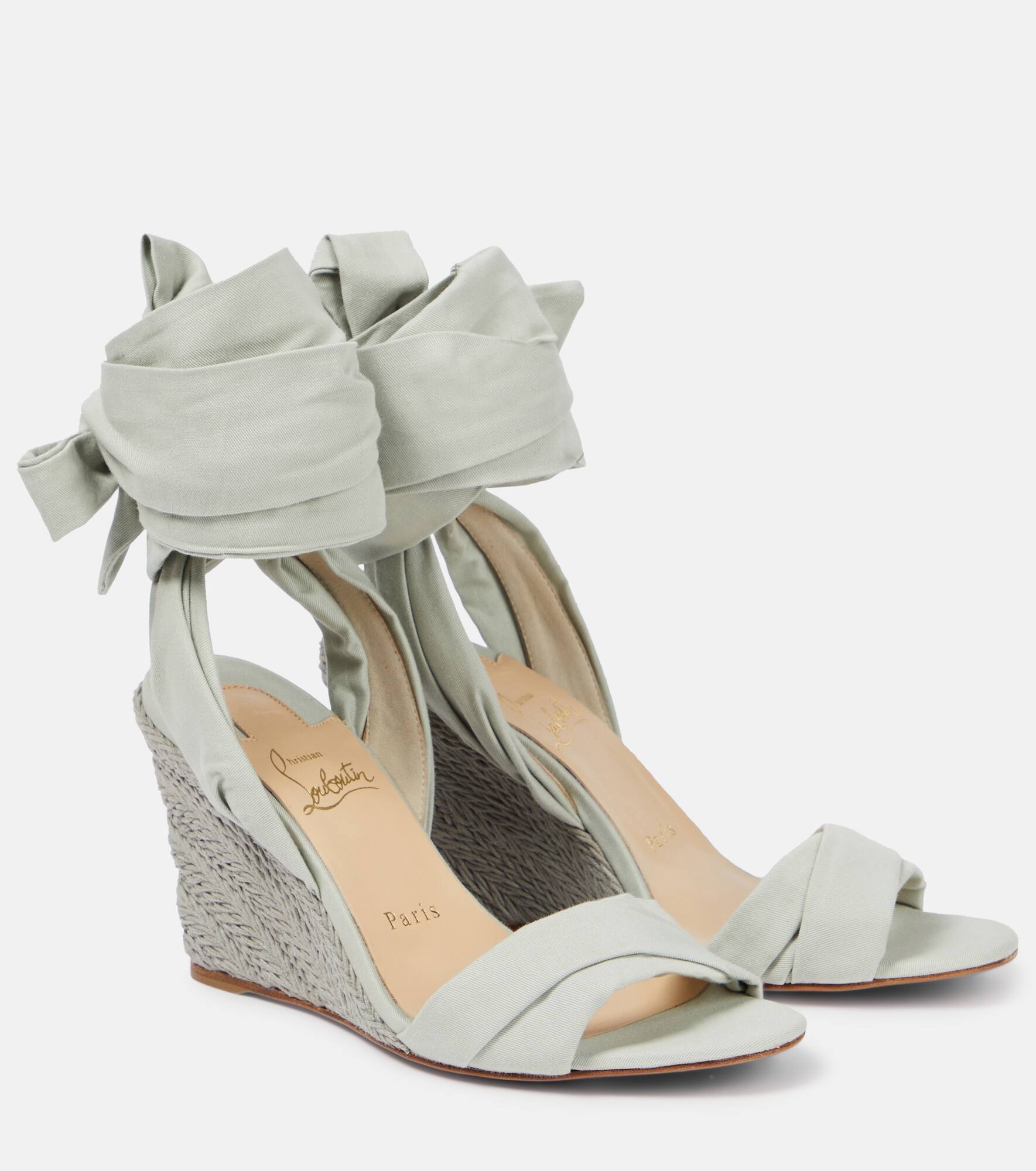 Melides Du Desert 85 espadrille wedges - 1