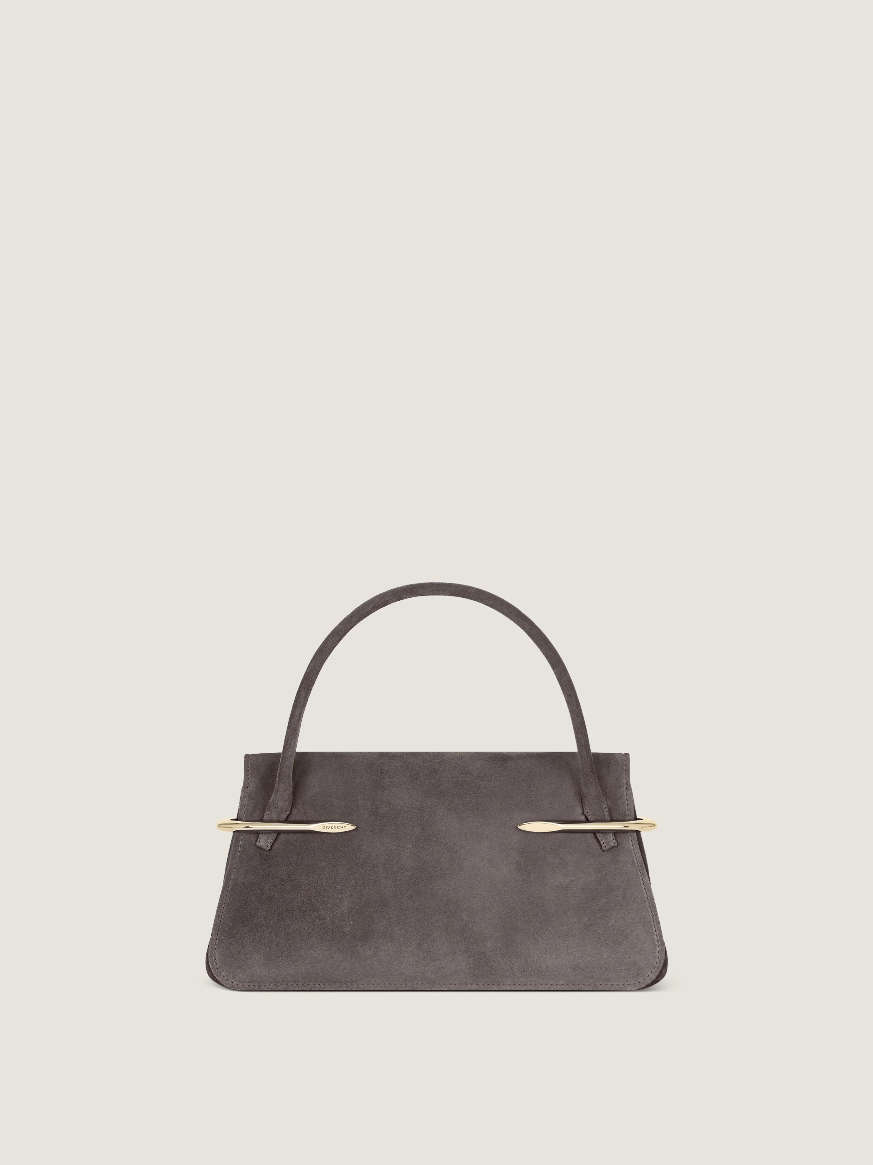 MEDIUM PINCH BAG IN SUEDE LEATHER - 1