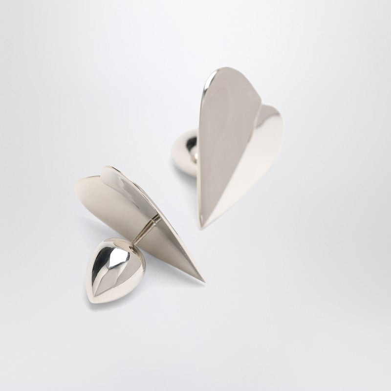 Alaia Le Coeur Mini Earrings Silver Women - 2