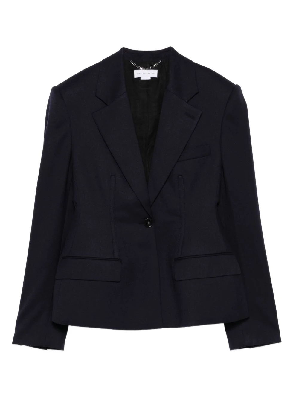 single-button tailored blazer - 1