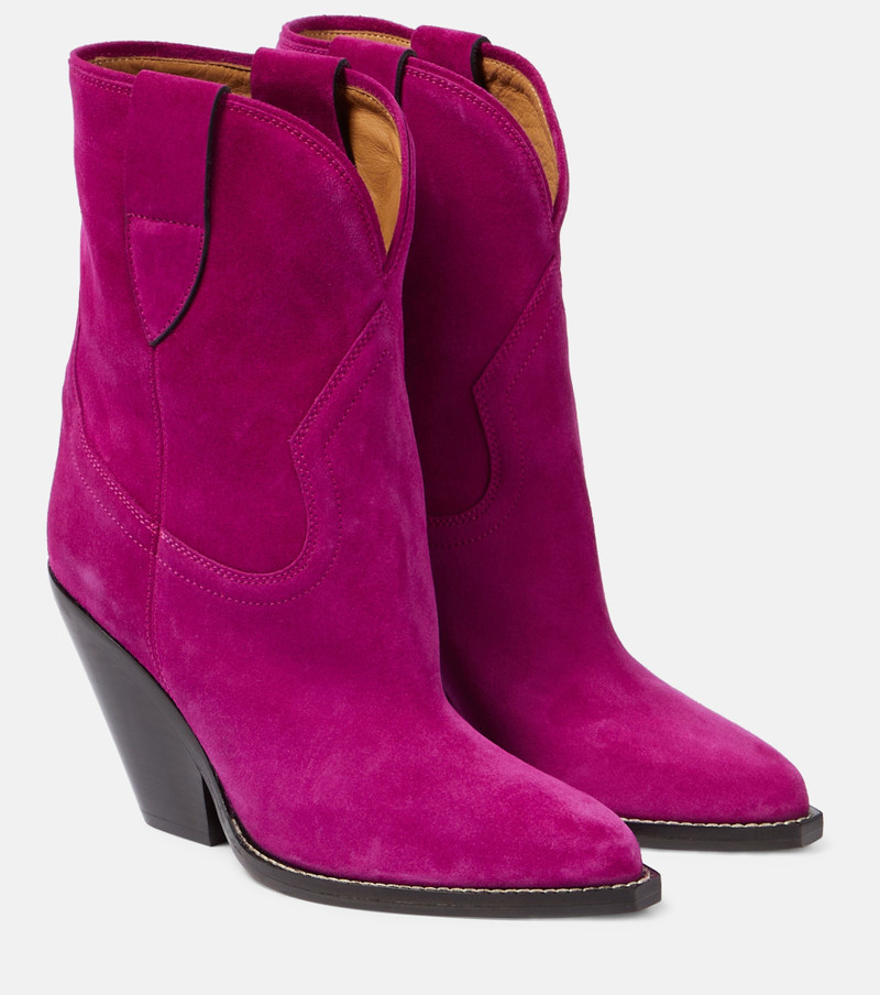Leyane suede cowboy boots - 1