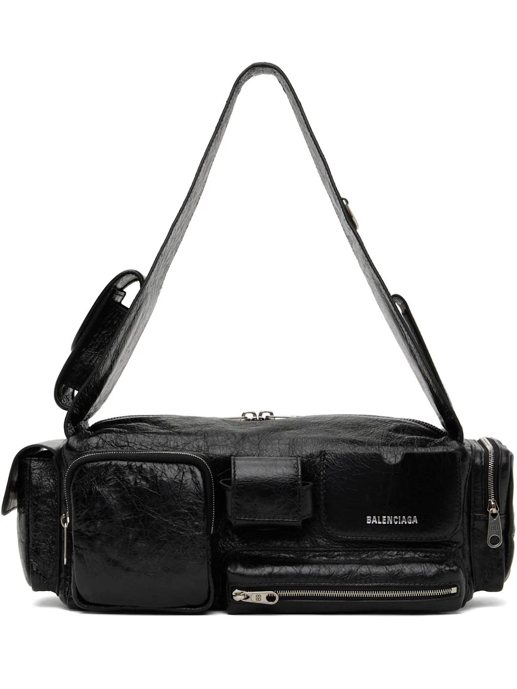 Black Superbusy Small Sling Bag - 1