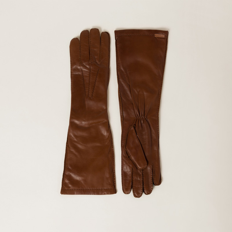Nappa leather gloves 1
