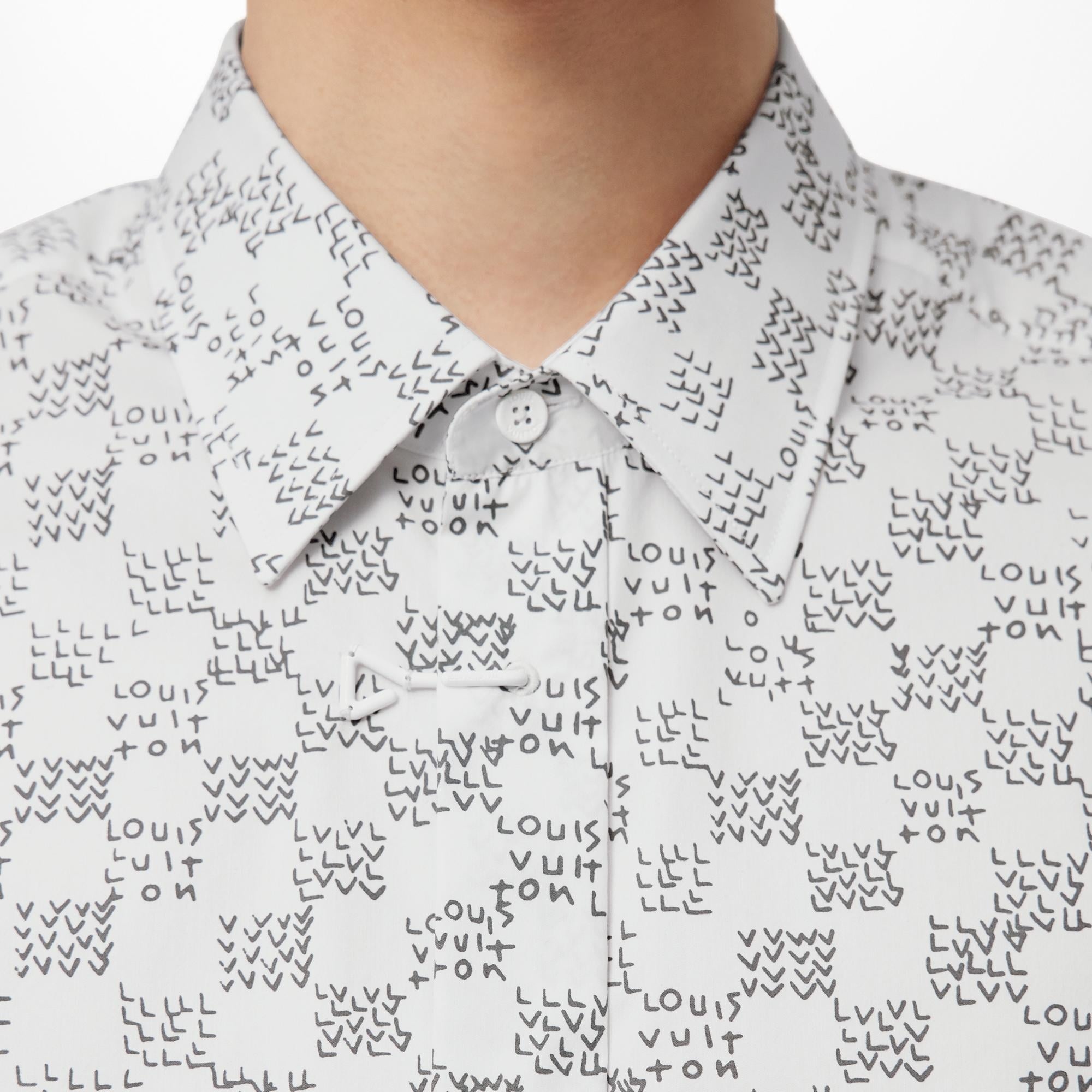 Damier Spread Long-Sleeved Shirt - 4