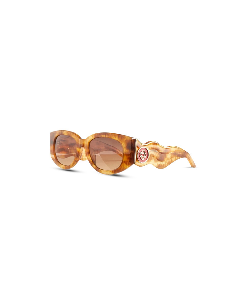 Memphis Gold & Brown Sunglasses 1