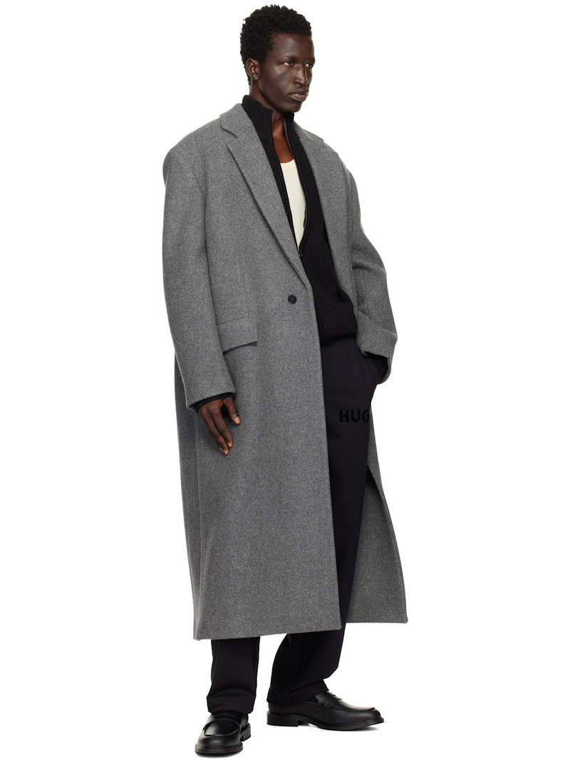 HUGO Black Jersey Sweatpants outlook