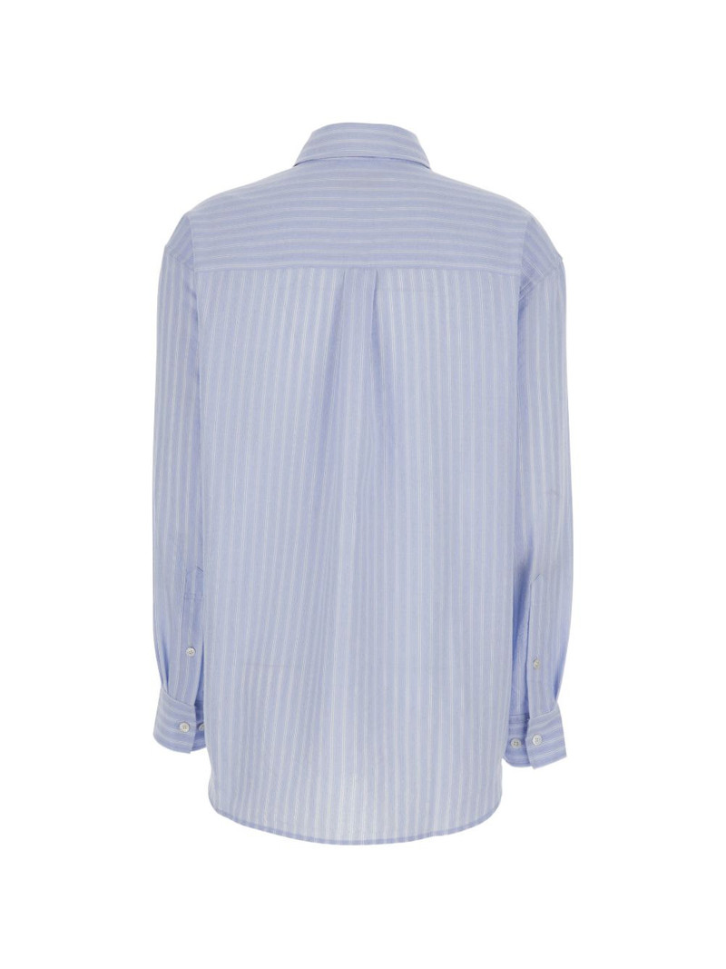Dunst striped button-down shirt outlook