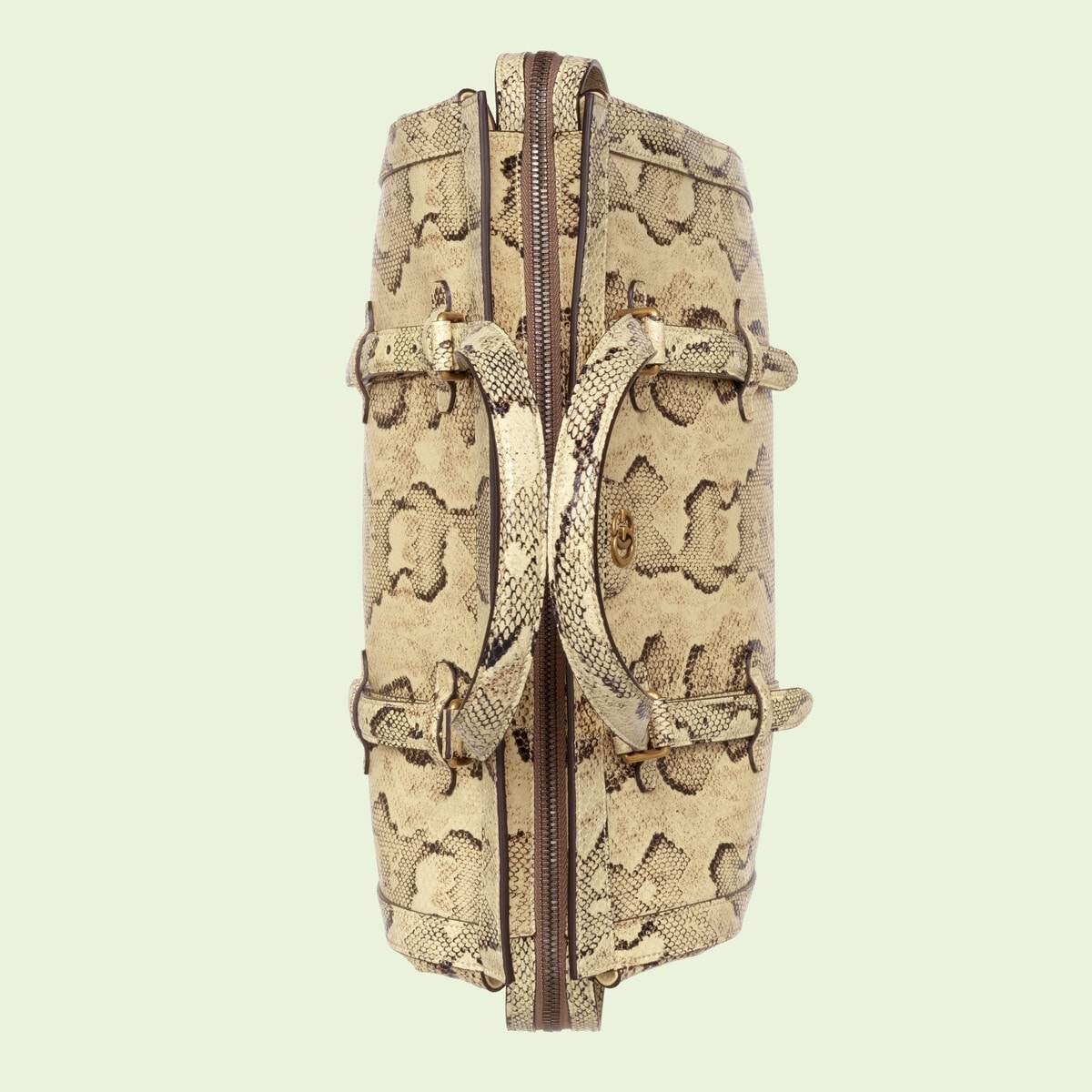Python tote bag with Double G - 7