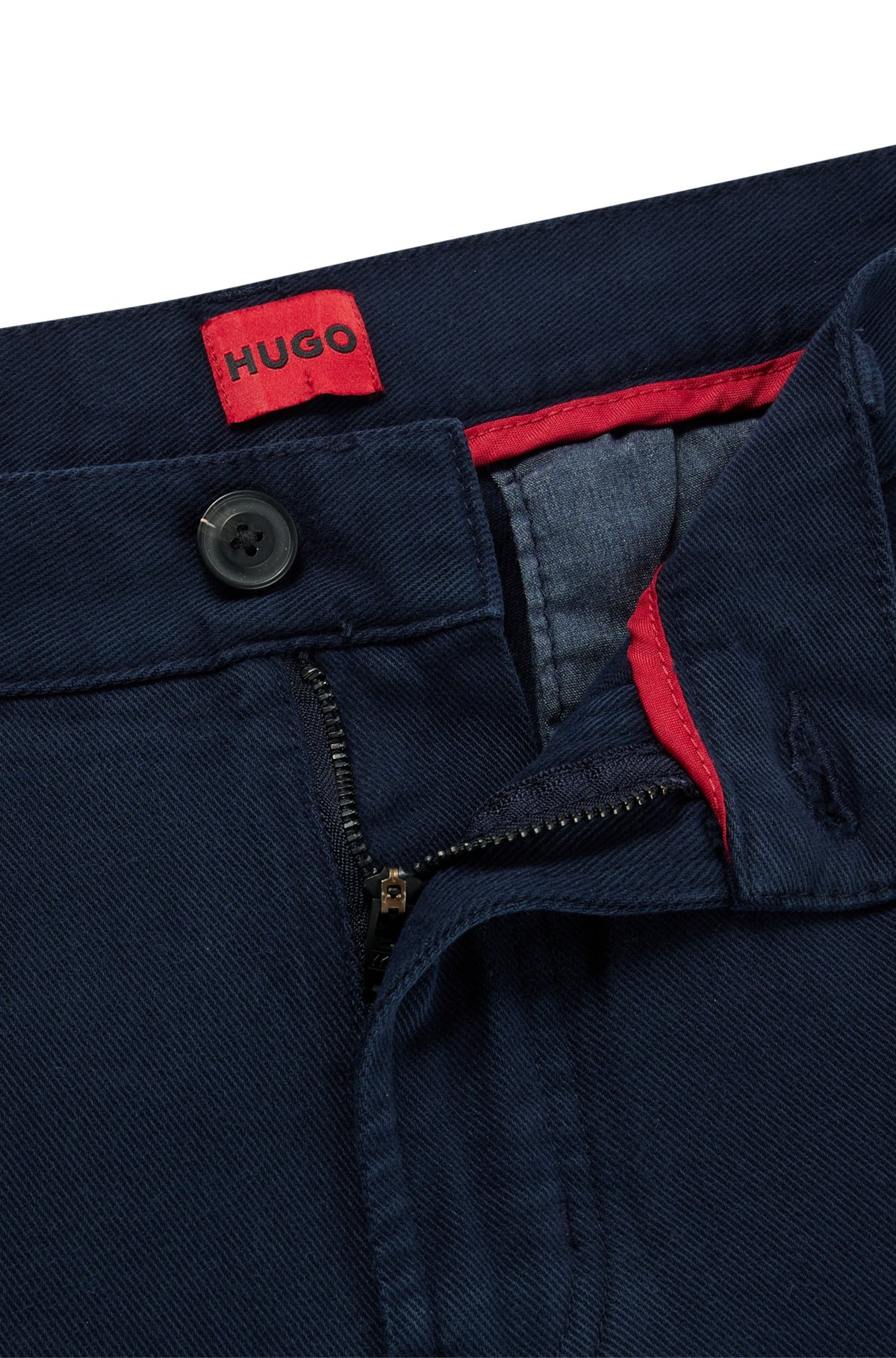 TAPERED-FIT CHINOS IN COTTON GABARDINE - 6