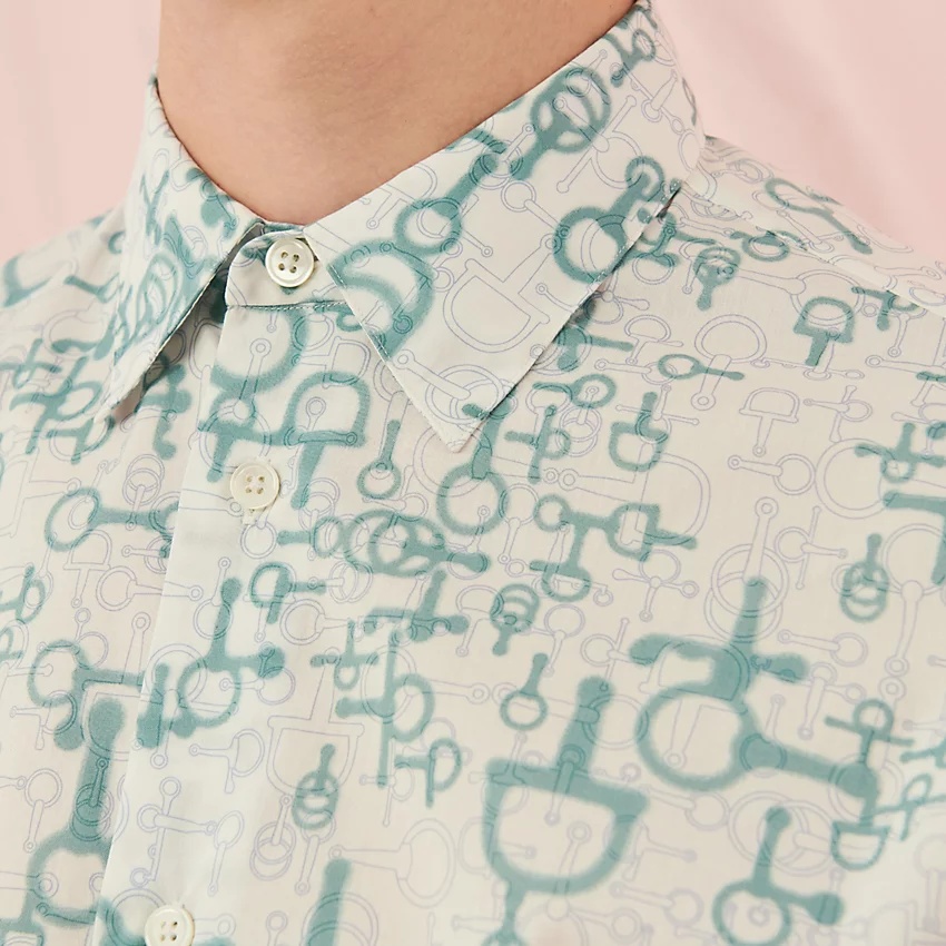 "Mors and Mors Floute" fitted shirt - 3
