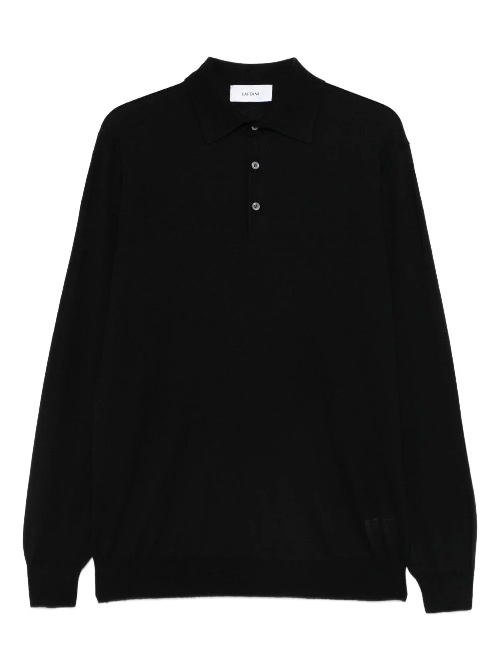 long-sleeve polo shirt - 1