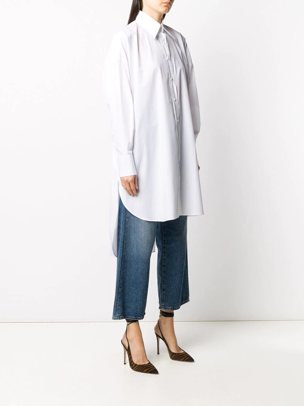 asymmetric long shirt - 3