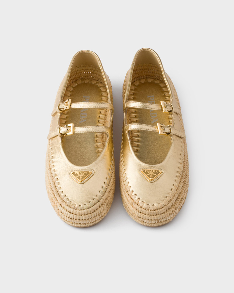 Mordoré nappa leather ballerinas 3