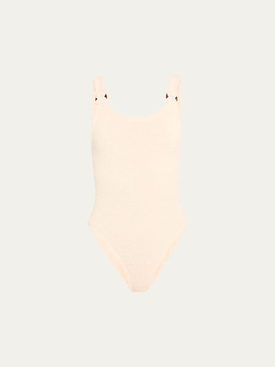 Domino One-Piece Swimsuit - 1