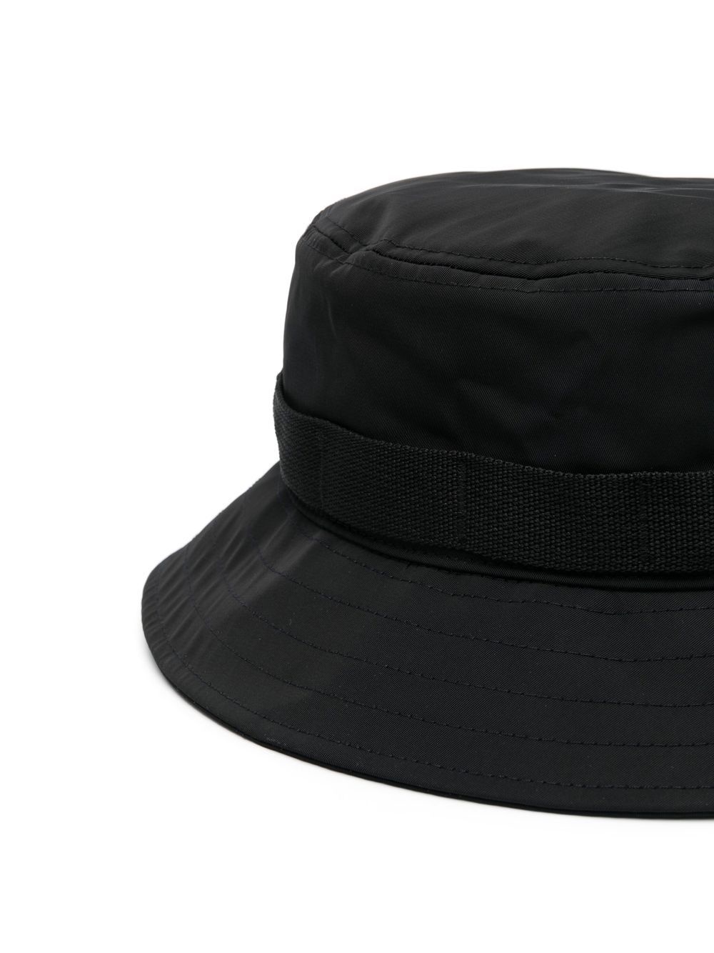 side logo-patch detail bucket hat - 2