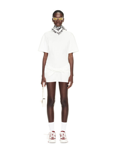 Off-White Arrow Twisted T-shirt Dress outlook