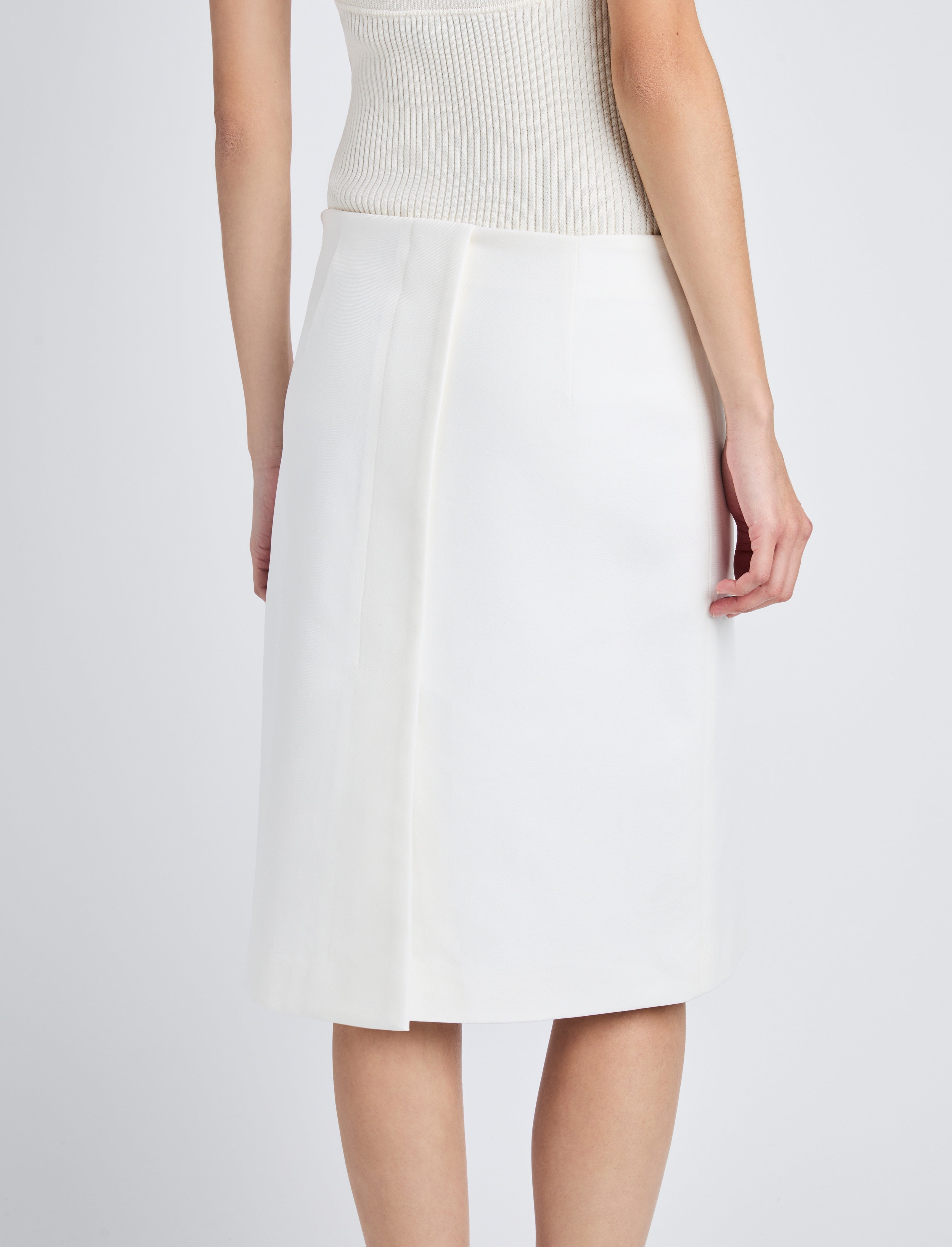 Adele Skirt in Eco Cotton Twill - 5