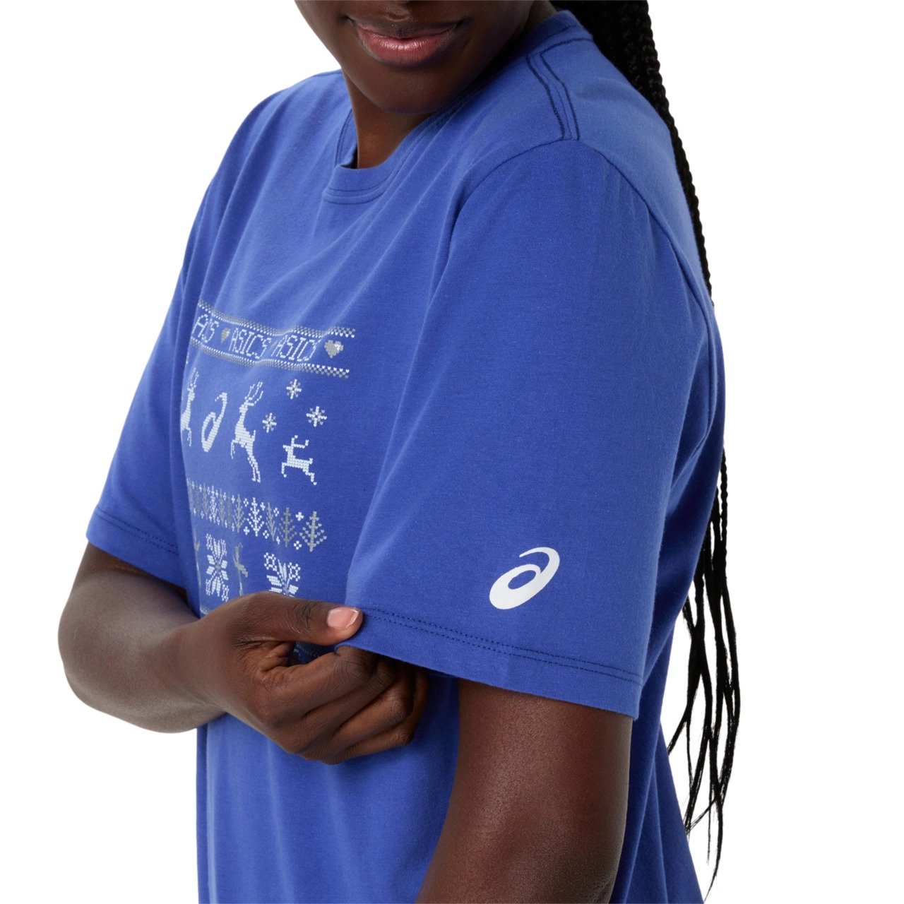 UNISEX ASICS HOLIDAY SHORT SLEEVE TEE - 5