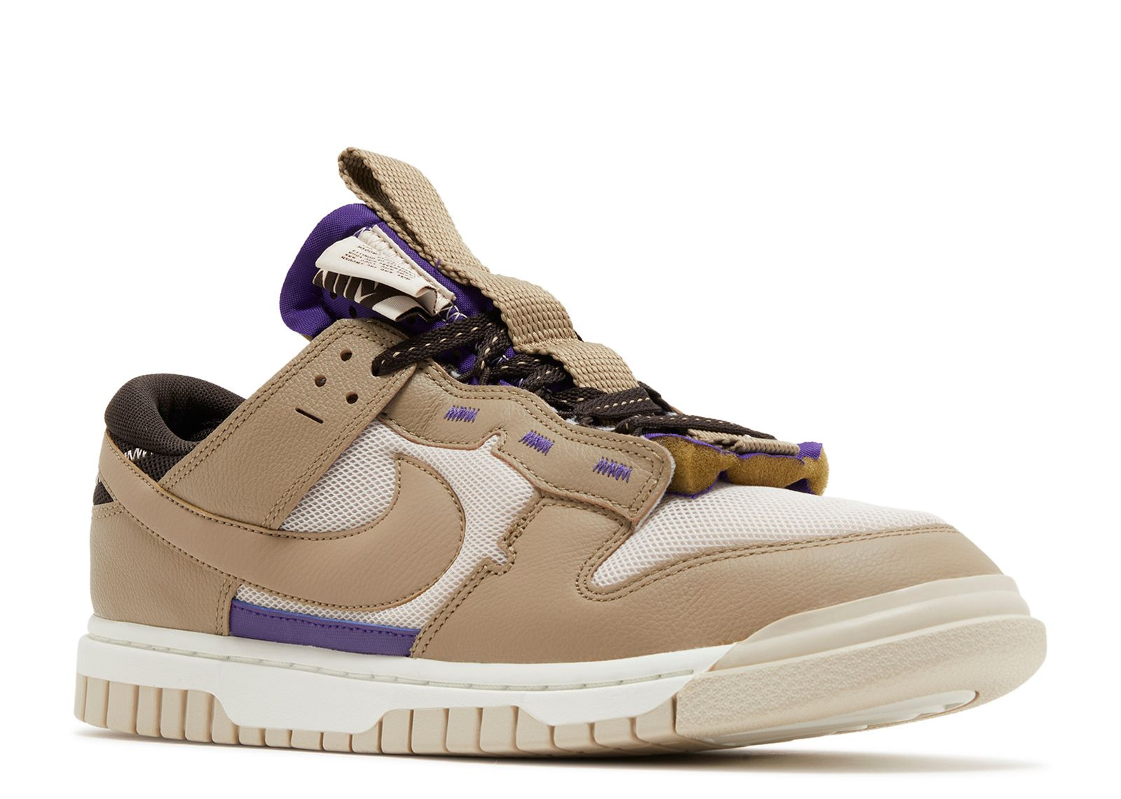 AIR DUNK JUMBO 'LIGHT OREWOOD FIELD PURPLE' - 2