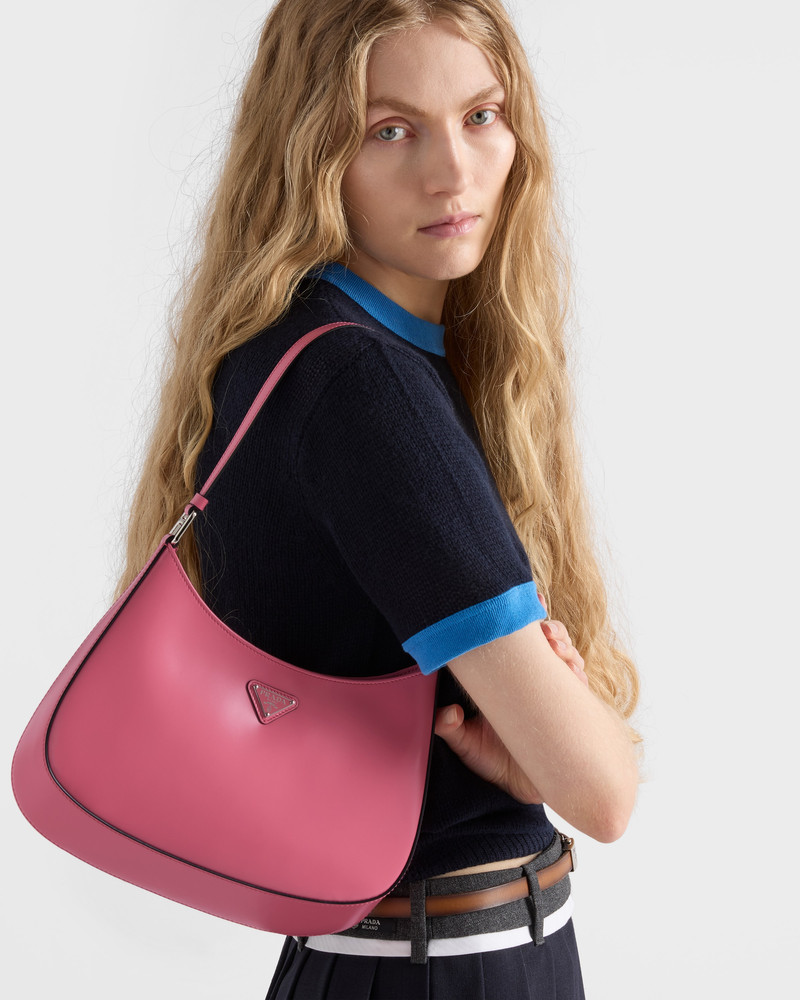 Prada Prada Cleo brushed leather shoulder bag outlook