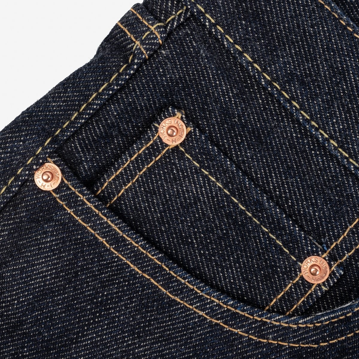 IH-634S-A 21oz Selvedge Denim Straight Cut Jeans - Indigo (20th Anniversary Edition) - 6