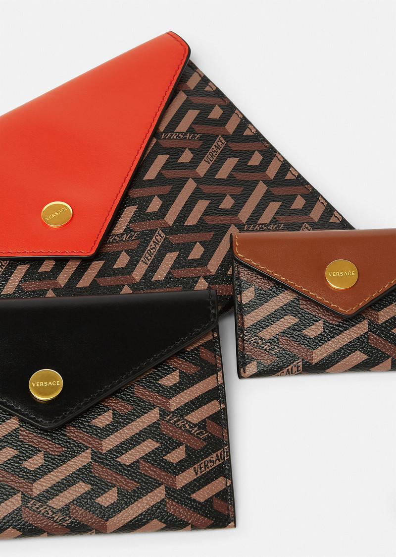VERSACE La Greca Signature Pouch outlook