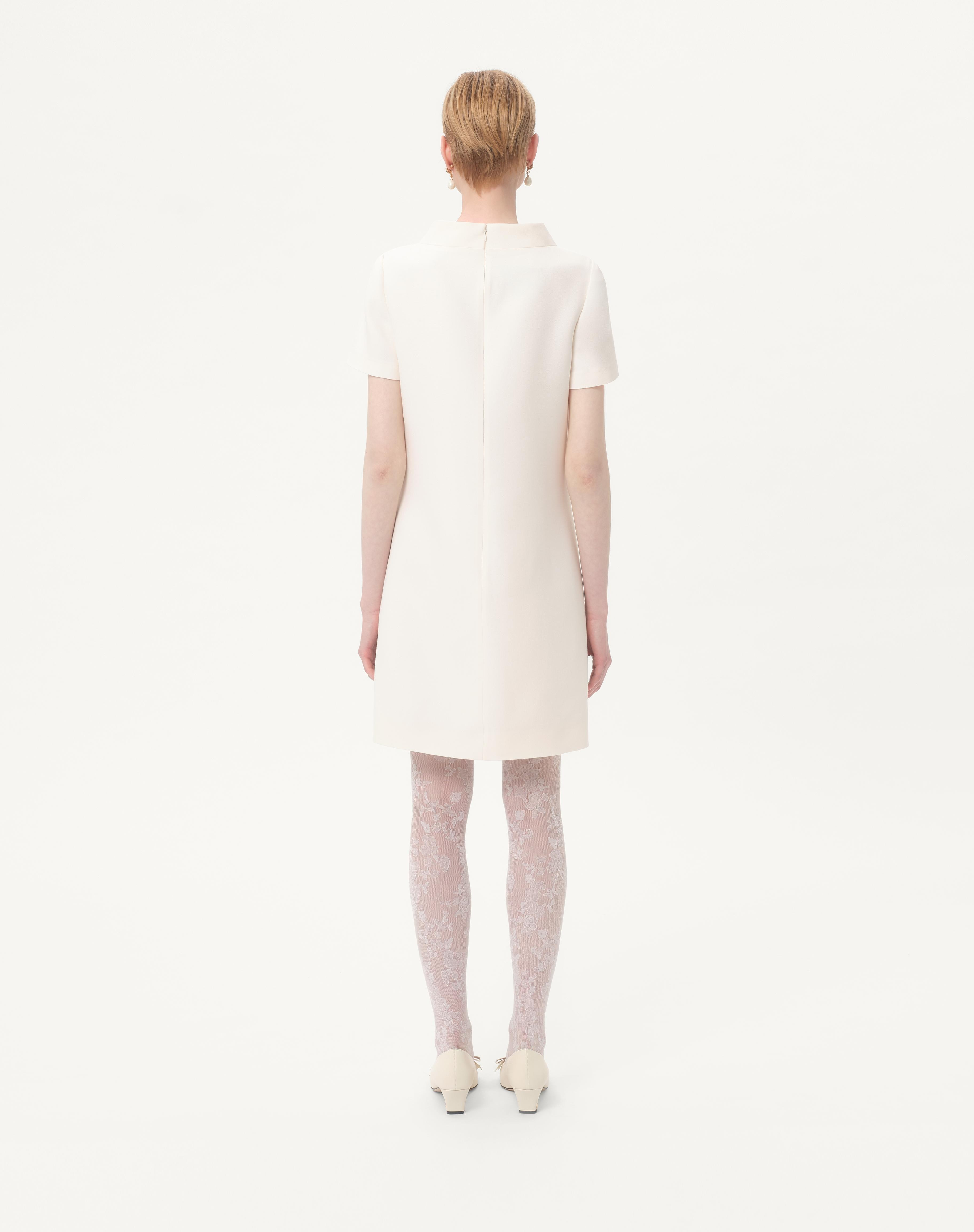 CREPE COUTURE SHORT DRESS - 7
