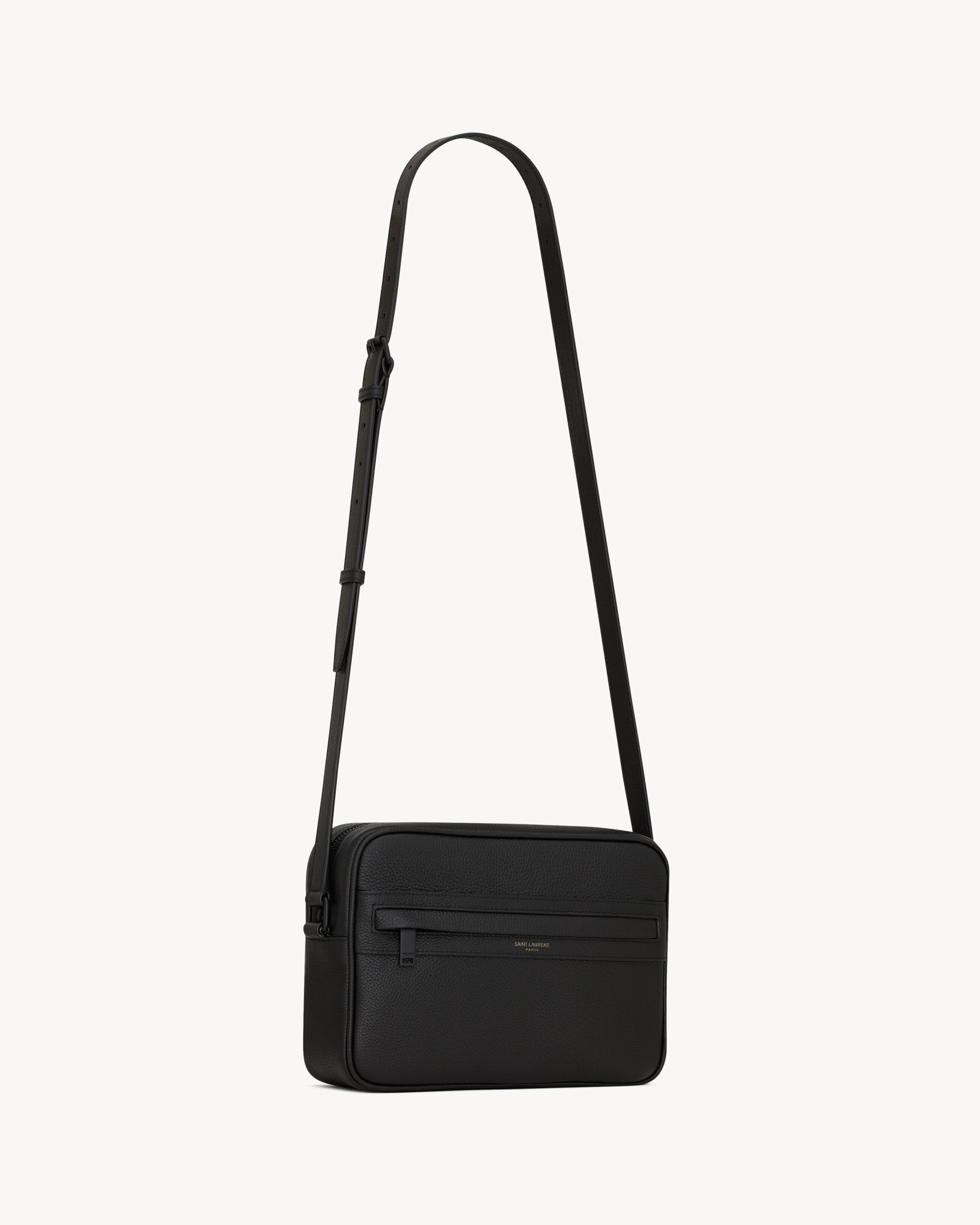 CAMP CAMERA BAG IN GRAINED LEATHER - 4